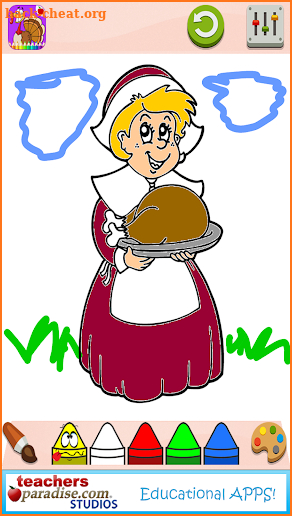 Thanksgiving Coloring Book screenshot