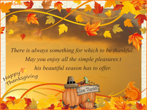 ThanksGiving Day Ecards screenshot