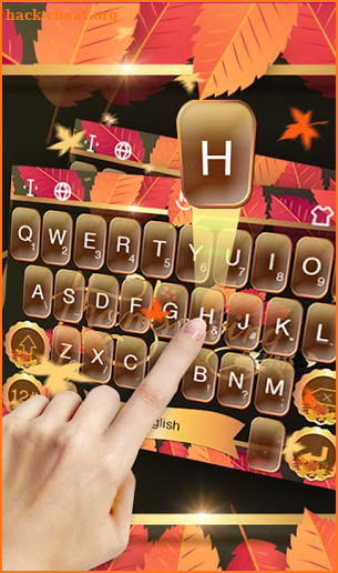 Thanksgiving Day Keyboard Theme screenshot