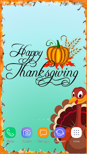 Thanksgiving Day Live Wallpaper screenshot