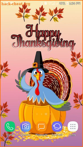 Thanksgiving Day Live Wallpaper screenshot