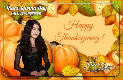 Thanksgiving Day Photo Editor screenshot