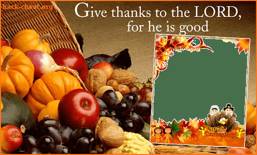 Thanksgiving Day Photo Frame screenshot