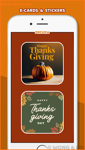 Thanksgiving eCards & GIFs screenshot