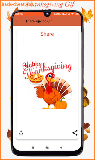 Thanksgiving Gif screenshot