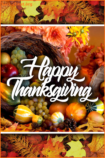 Thanksgiving Greeting Cards screenshot