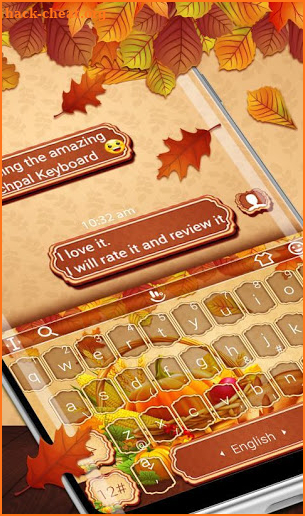 Thanksgiving Keyboard Theme screenshot