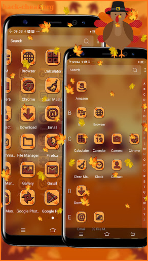 Thanksgiving Launcher Theme screenshot