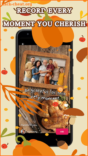 Thanksgiving Photo Frame & Video Maker 2021 screenshot