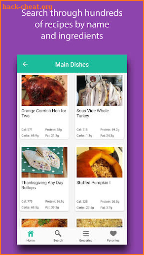 Thanksgiving Recipes & Meals screenshot