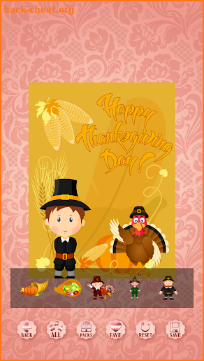 Thanksgiving Stickers screenshot