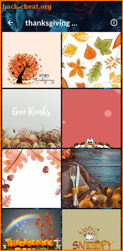 thanksgiving wallpapers screenshot