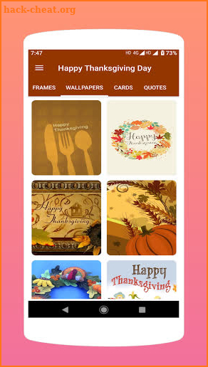 Thanksgiving Wishes & Cards screenshot