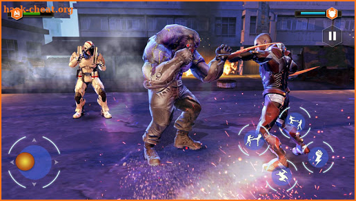 Thanos Monster Vs Superhero Fighting Game screenshot