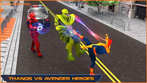 Thanos Superhero Battle:Infinity Alliance War Game screenshot