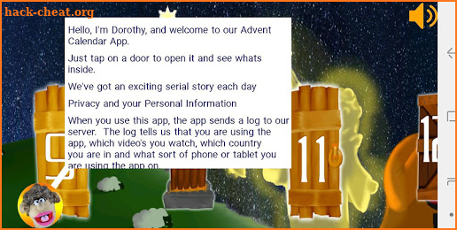 That Advent Puppet Calendar App screenshot