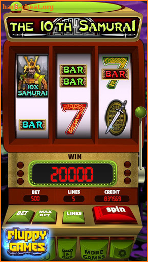 The 10th Samurai Slots screenshot