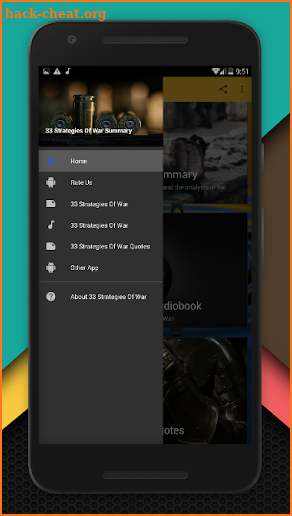The 33 Strategies Of War Summary App screenshot