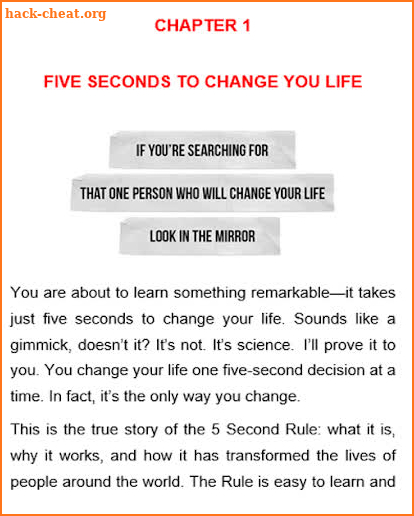 The 5 Second Rule screenshot