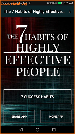 The 7 Habits of Highly Effective People screenshot