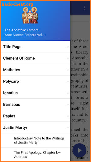 The Apostolic Fathers (Ante-Nicene Fathers Vol. 1) screenshot