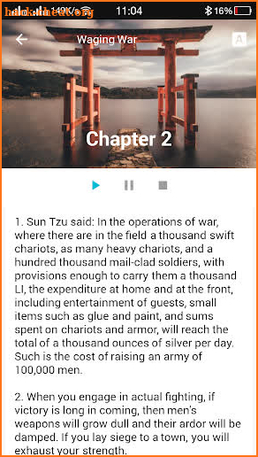 The Art of War by Sun Tzu - eBook Complete screenshot