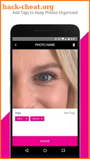 The Avon Before & After app screenshot