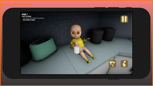 The baby in the yellow Helper screenshot