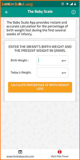 The Baby Scale screenshot