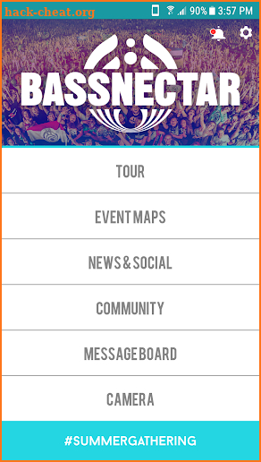 The Bassnectar App screenshot