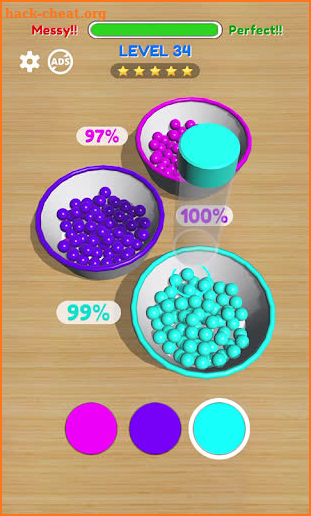 The Bead Sort it 3D - Sorting games screenshot