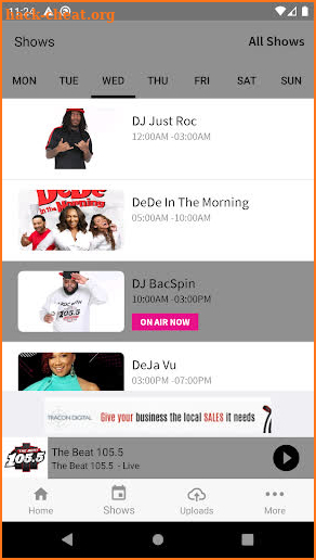 The Beat 1055 screenshot