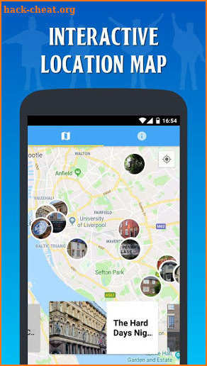 The Beatles' Liverpool Tour Map screenshot
