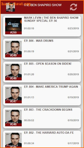 The Ben Shapiro Show Podcast Unofficial screenshot