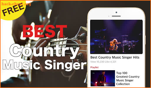 The Best Singer of Country Music Collection Free screenshot