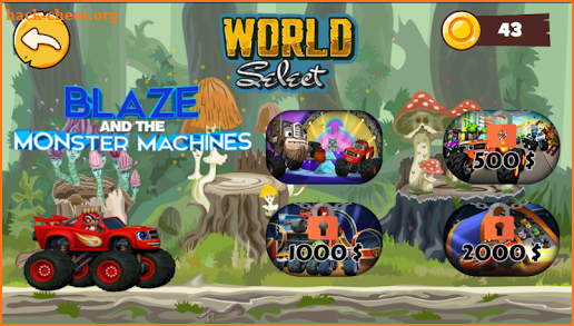 The Big Race: Blaze Vs Monster Machines screenshot