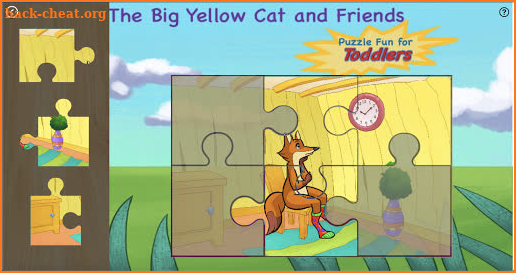 The Big Yellow Cat and Friends Puzzle Fun. screenshot