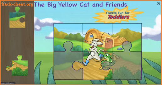 The Big Yellow Cat and Friends Puzzle Fun. screenshot