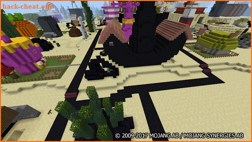 The Bikini Bob City Map for MCPE screenshot