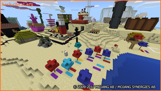 The Bikini Bob City Map for MCPE screenshot