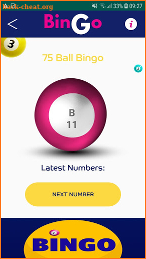 The BinGo Club! screenshot