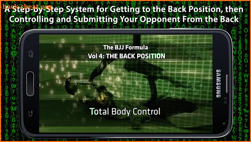 The BJJ Back Attacks Formula screenshot