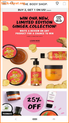 The Body Shop screenshot