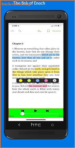 The Book of Enoch & Audio screenshot