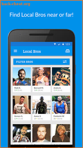 The Bro App (BRO) screenshot