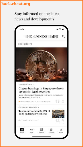 The Business Times screenshot