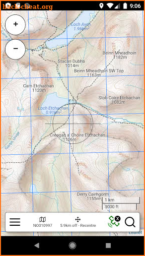 The Cairngorms Outdoor Map Pro screenshot