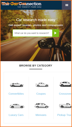 The Car Connection screenshot