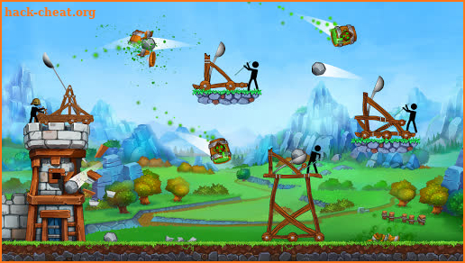 The Catapult — King of Mining Epic Stickman Castle screenshot