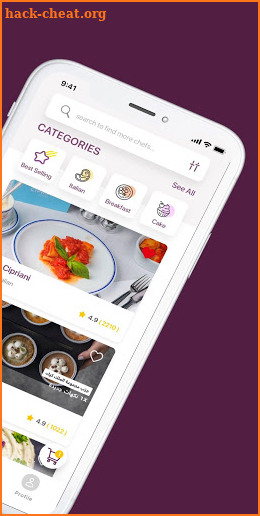 The Chefz- Best food delivery app screenshot